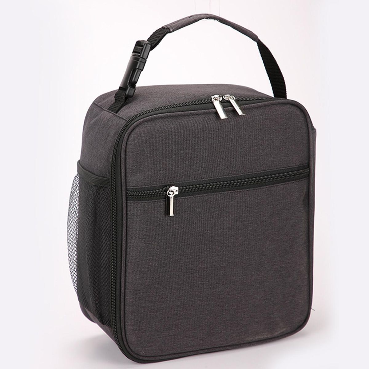 Insulated Bag Men Women Adults Small Lunch Bag Dark Gray