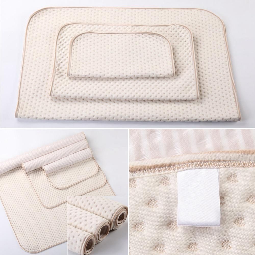 Organic Colorful Cotton Diaper Bed Pad Waterproof Absorbent