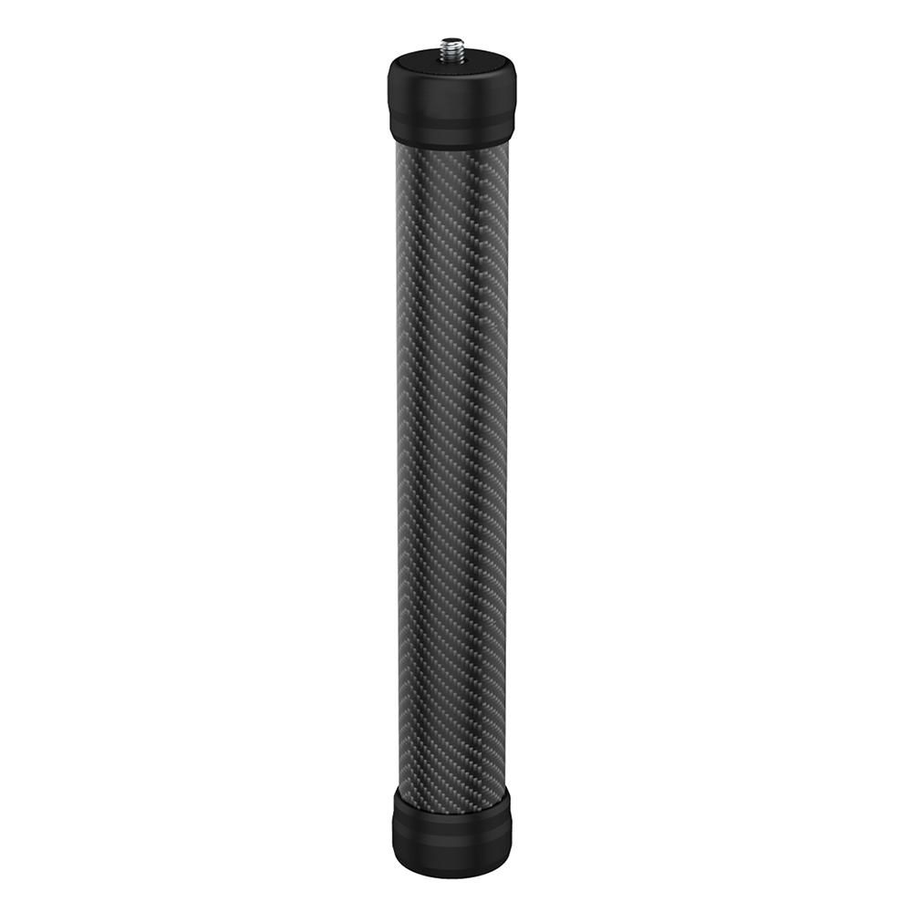Universal Cabron Fiber Extension Rod 23.6cm with Universal 1/4 Screw for Camera Gimbal Stabilizer Phone Clamp Holder