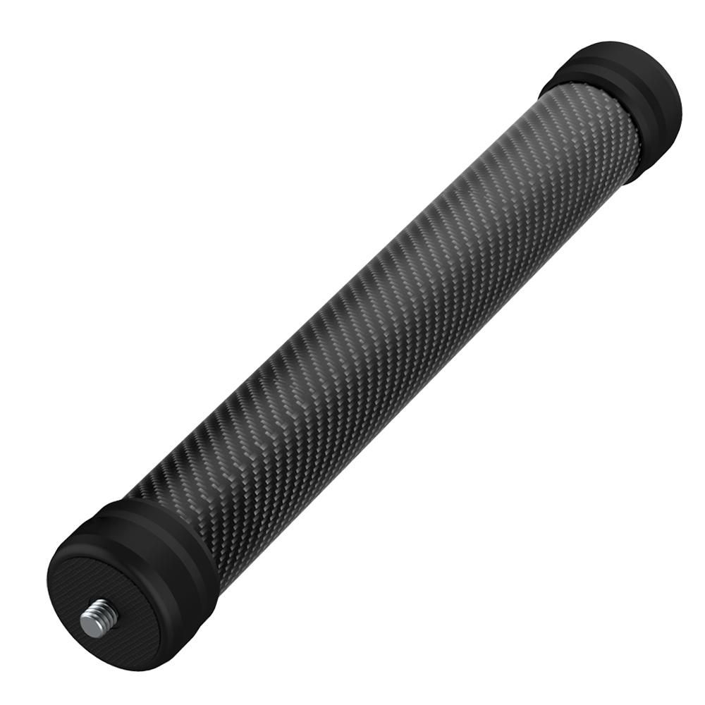 Universal Cabron Fiber Extension Rod 23.6cm with Universal 1/4 Screw for Camera Gimbal Stabilizer Phone Clamp Holder
