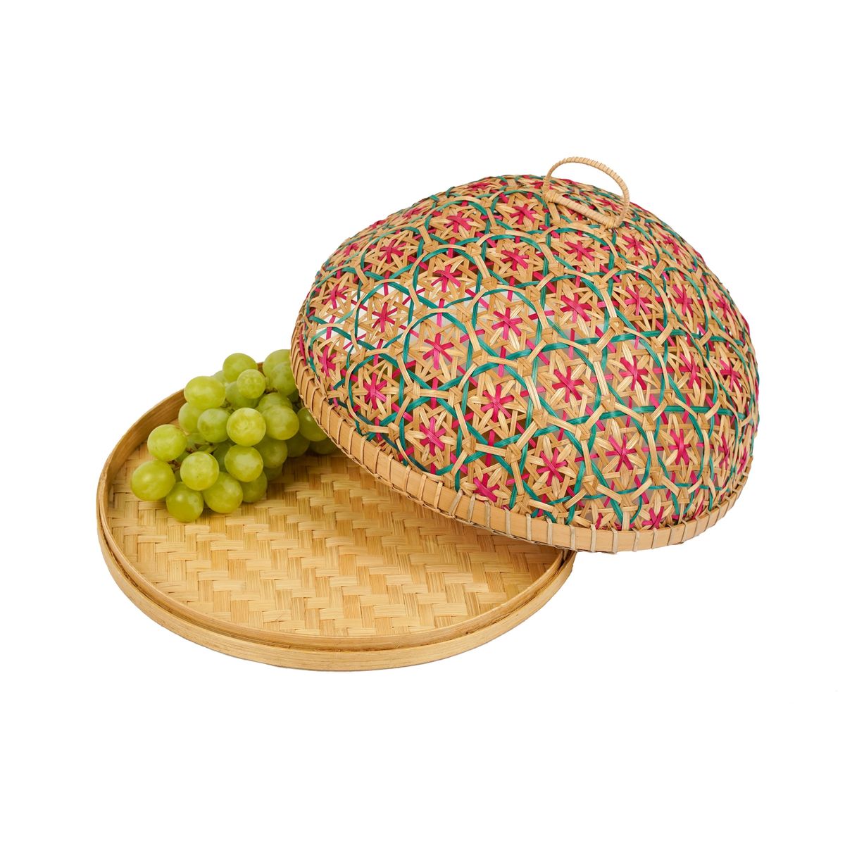 Razia Bamboo Tray With Lid