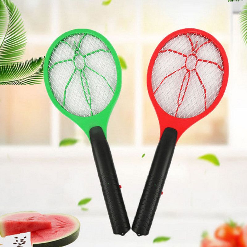 Three Layer Mesh Electric Bug Zapper Safety Mosquito-Red