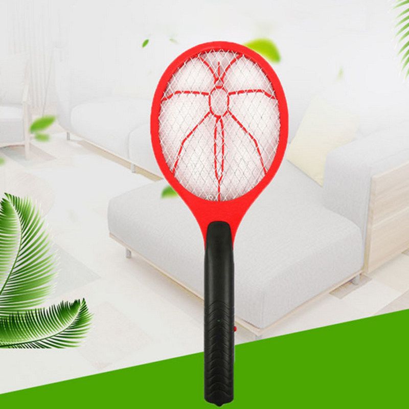 Three Layer Mesh Electric Bug Zapper Safety Mosquito-Red