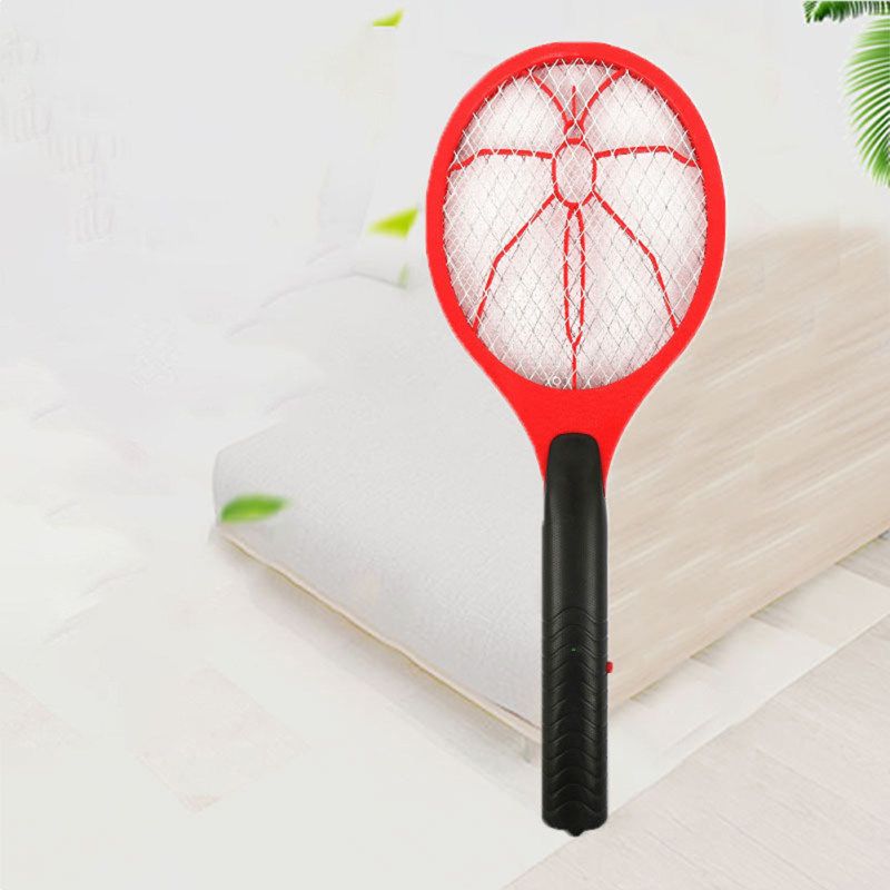 Three Layer Mesh Electric Bug Zapper Safety Mosquito-Red