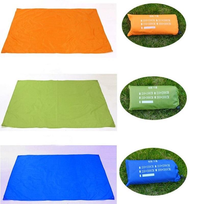 Waterproof Tent Floor Tarp Picnic Mat Ultralight Pocket Tent Footprints Beach Tarp Sack for Camping Hiking Mat