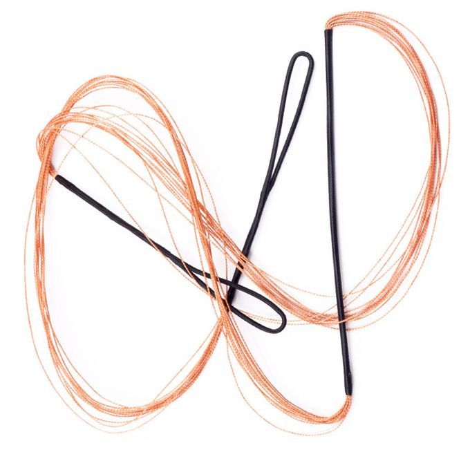 Recurve Bow String And Finger Saver, 50inch Archery Bowstring, Black
