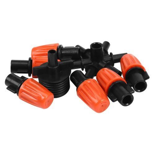 6-Head Multi-Nozzle Sprinkler With 1/2 Inch Male