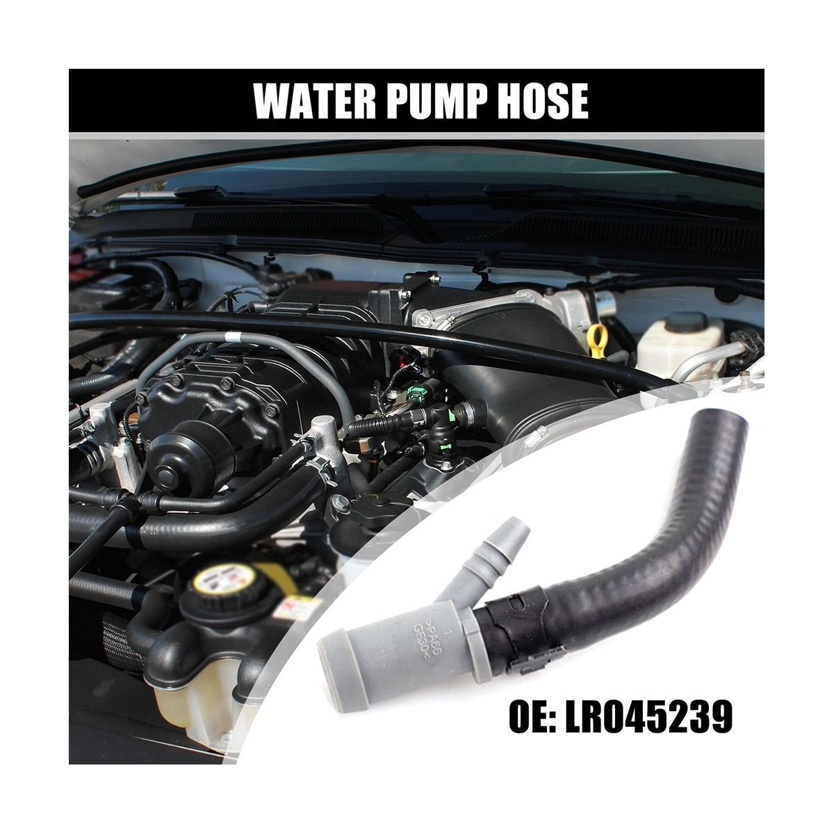 Supercharged Throttle Thermostat Water Hose for Land Sport LR045239