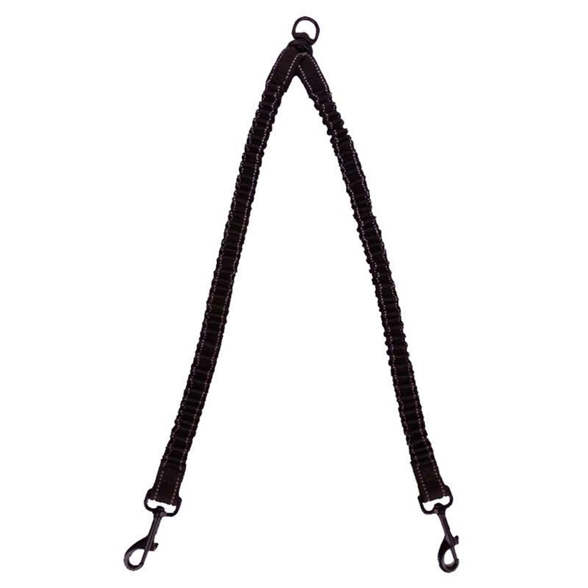 One Tow Two Leash 2 Dog Rope Elastic Cushion Dog Leash Dog