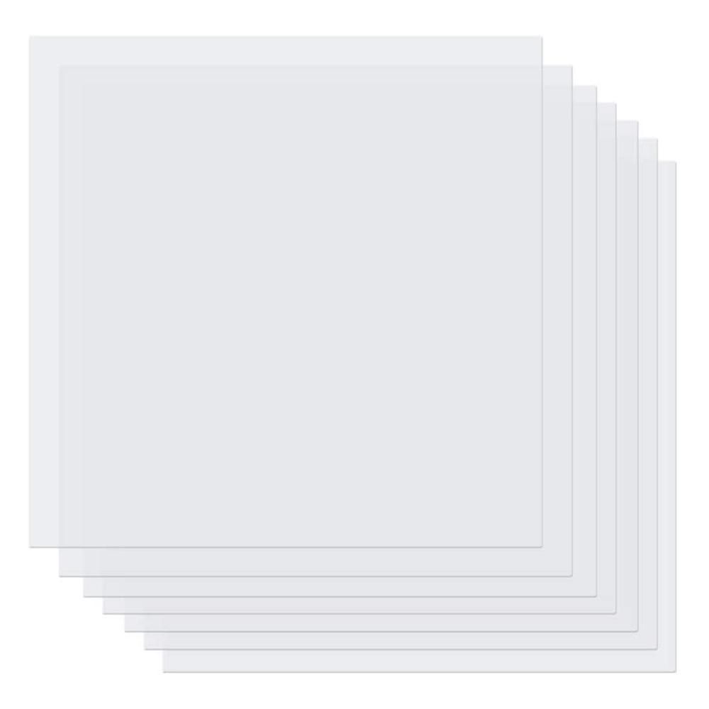 10Pcs 7Mil Blank Stencil Sheets, 12 x 12 Inch Mylar