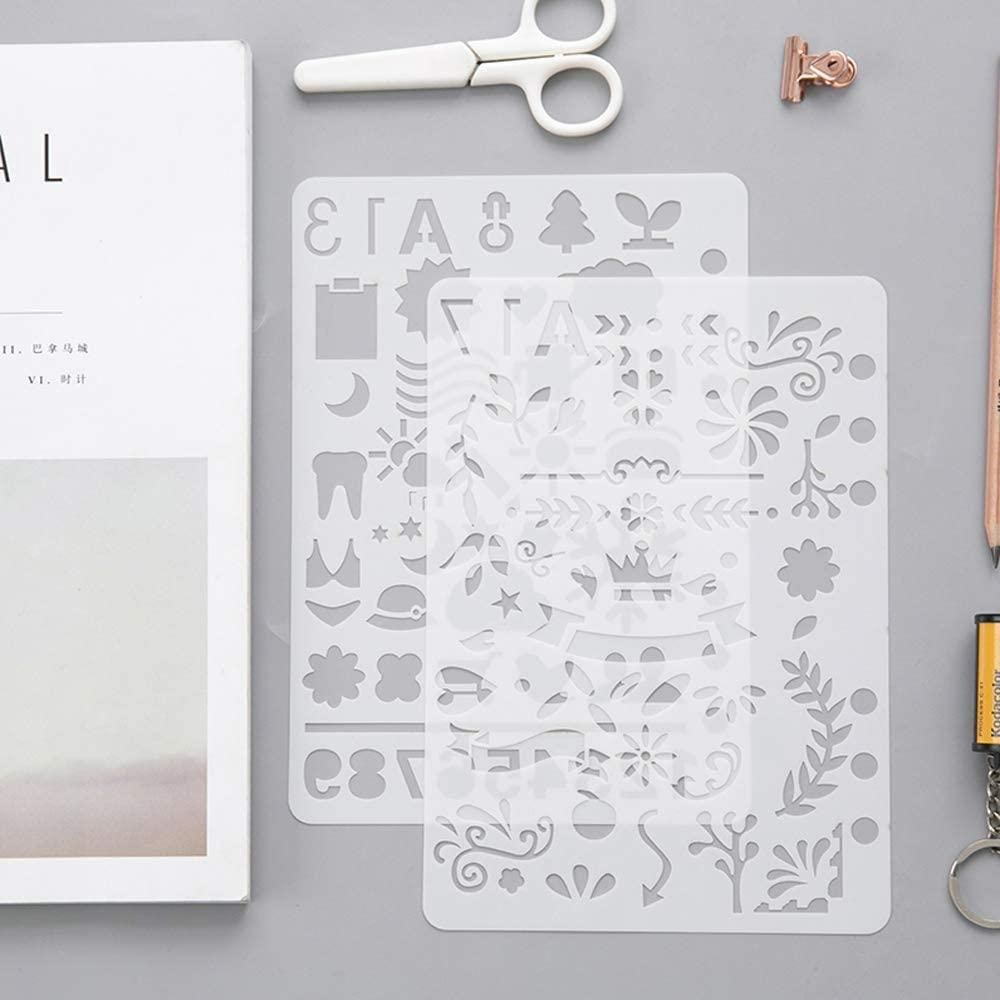 10Pcs 7Mil Blank Stencil Sheets, 12 x 12 Inch Mylar