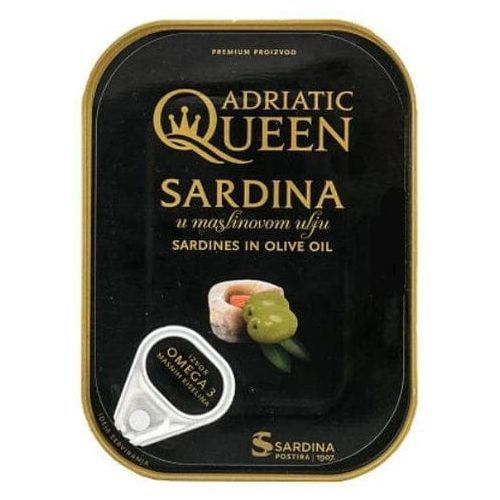 Queen Adriatic Sardines In Olive Oil - PACK OF 15