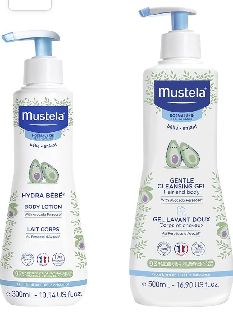 Hydra Bebe Body Lotion & Gentle Cleansing Gel.