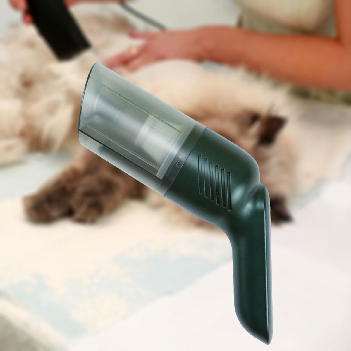 Handheld Vacuum Cleaner Portable Strong Suction Cordless Car Green