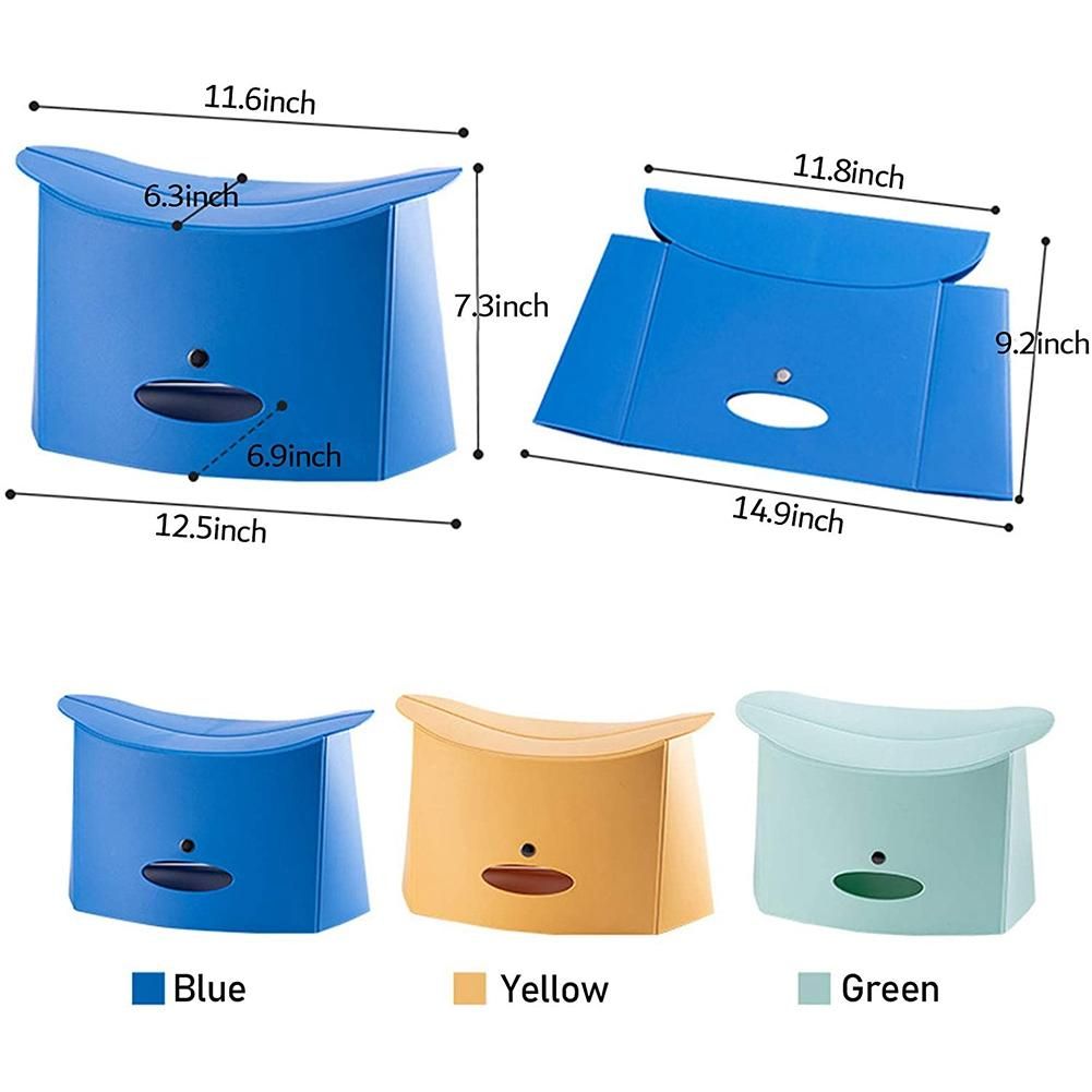 3 Pcs Folding Stool Outdoor-Camping Chair for