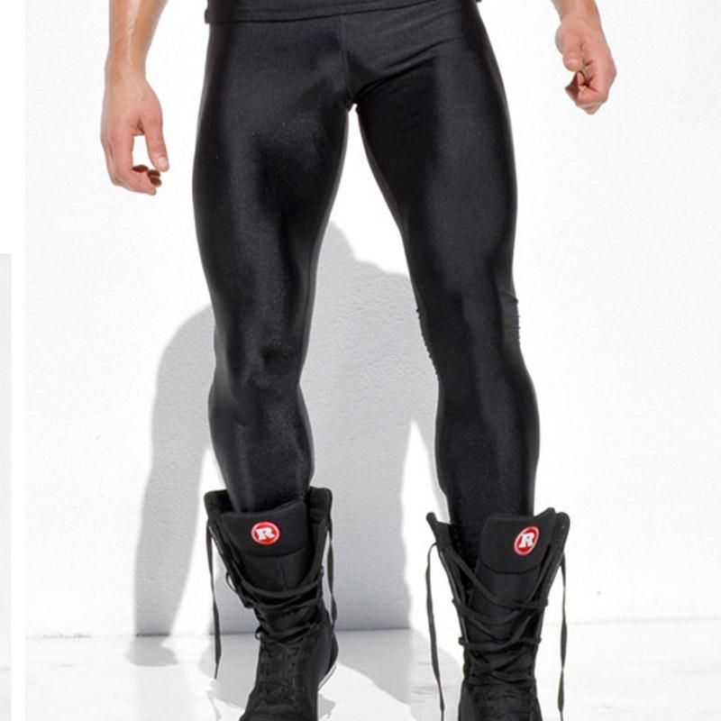 Elastic long pants for men long waist mesh tracksuit sexy design brand full length