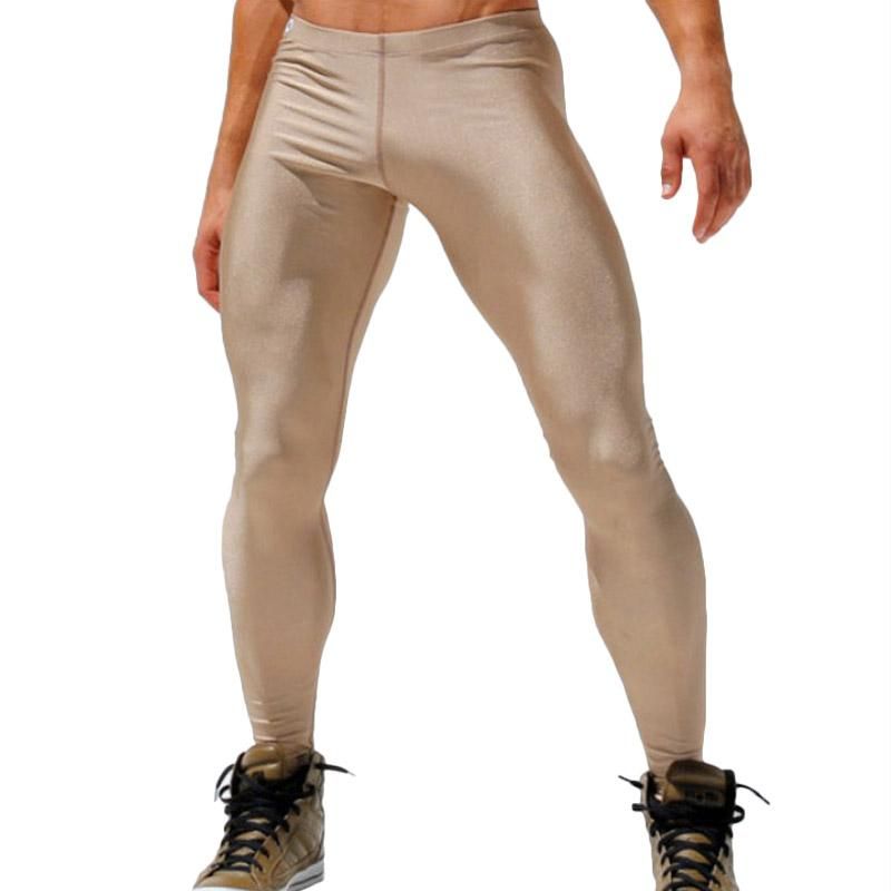 Elastic long pants for men long waist mesh tracksuit sexy design brand full length