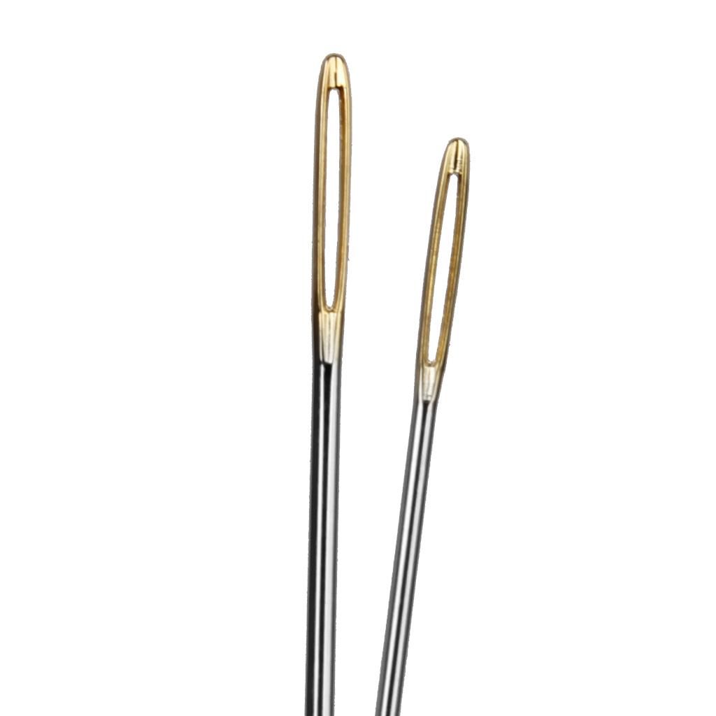 6pcs Blunt Needles Wool Thick Knitter Yarn Hand Sewing Crafts Tool W