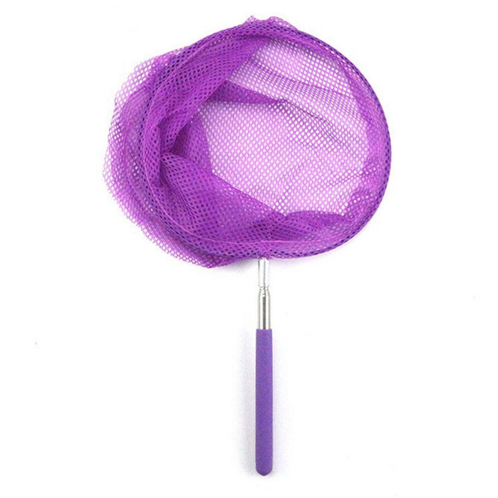 Extendable  Net Telescopic Pond Sea Butterfly Insect Bug Purple