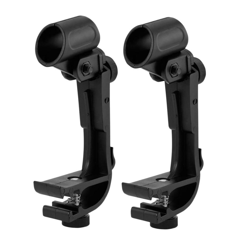 8Pcs Anti Drum Mount Microphone Clamp Holder