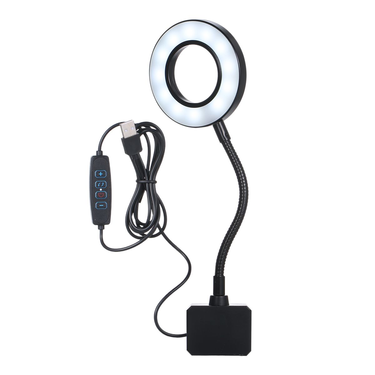 D C 5V 7W 18 LED Aquarium Light Fish Jar Clamp Clip  View