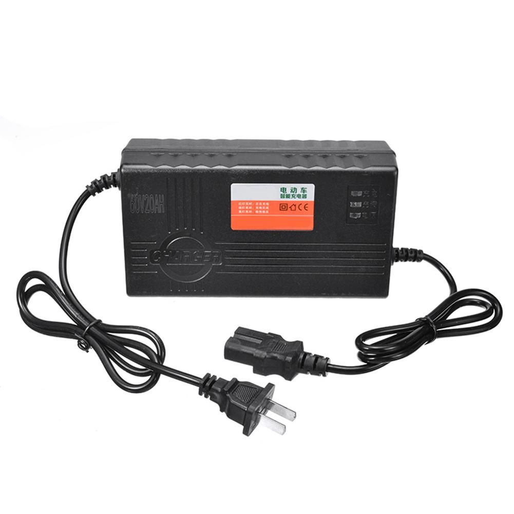 60V 20AH Motorcycle Battery Charger 6 LED Display for