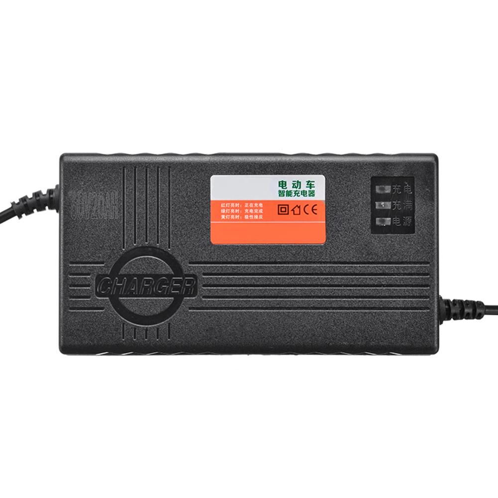 60V 20AH Motorcycle Battery Charger 6 LED Display for