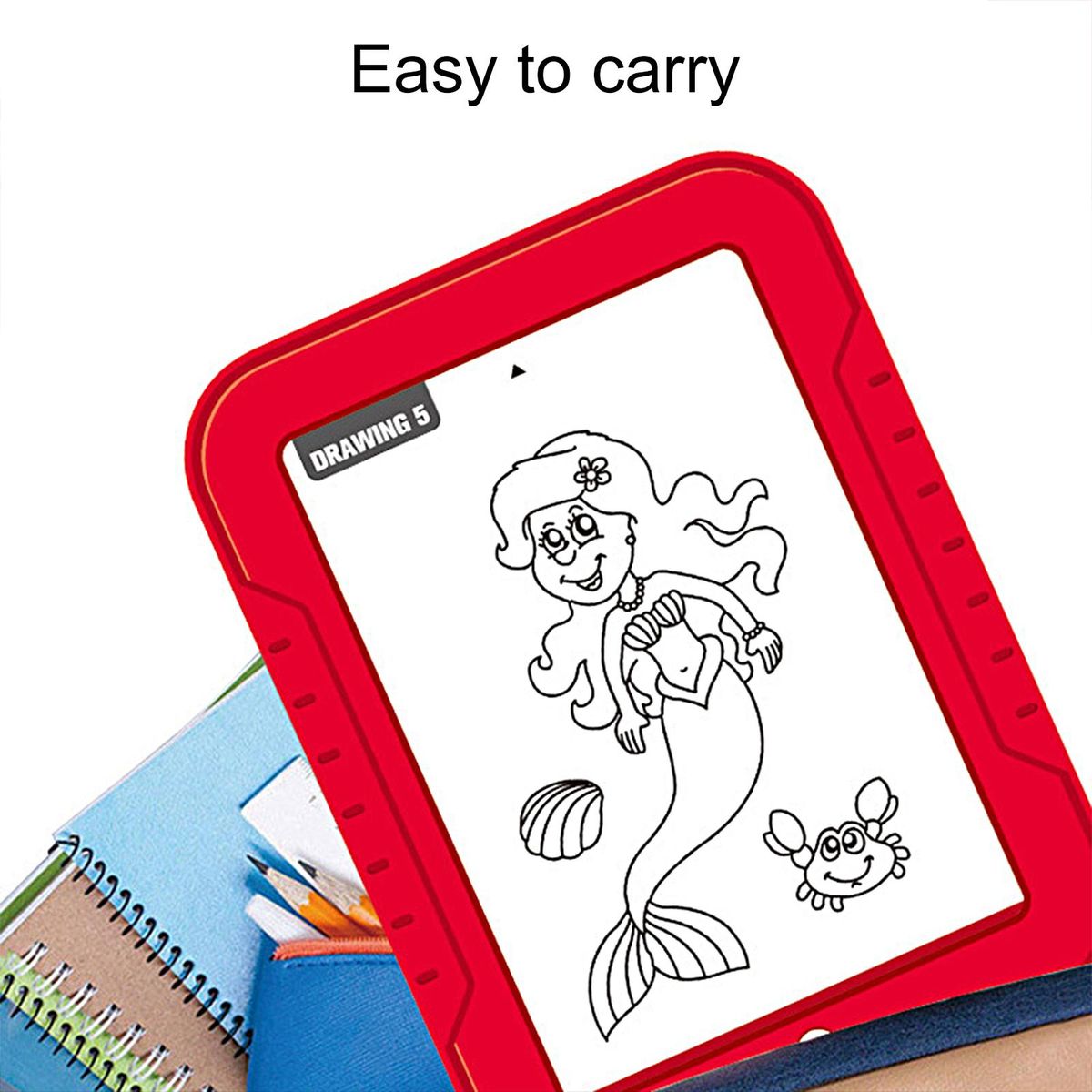 1 Set Board Kids Electronic Board Kit Red