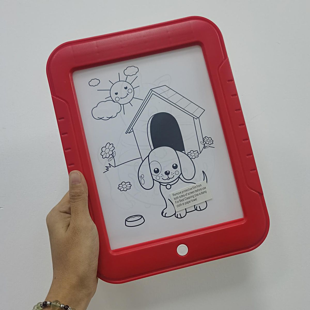 1 Set Board Kids Electronic Board Kit Red
