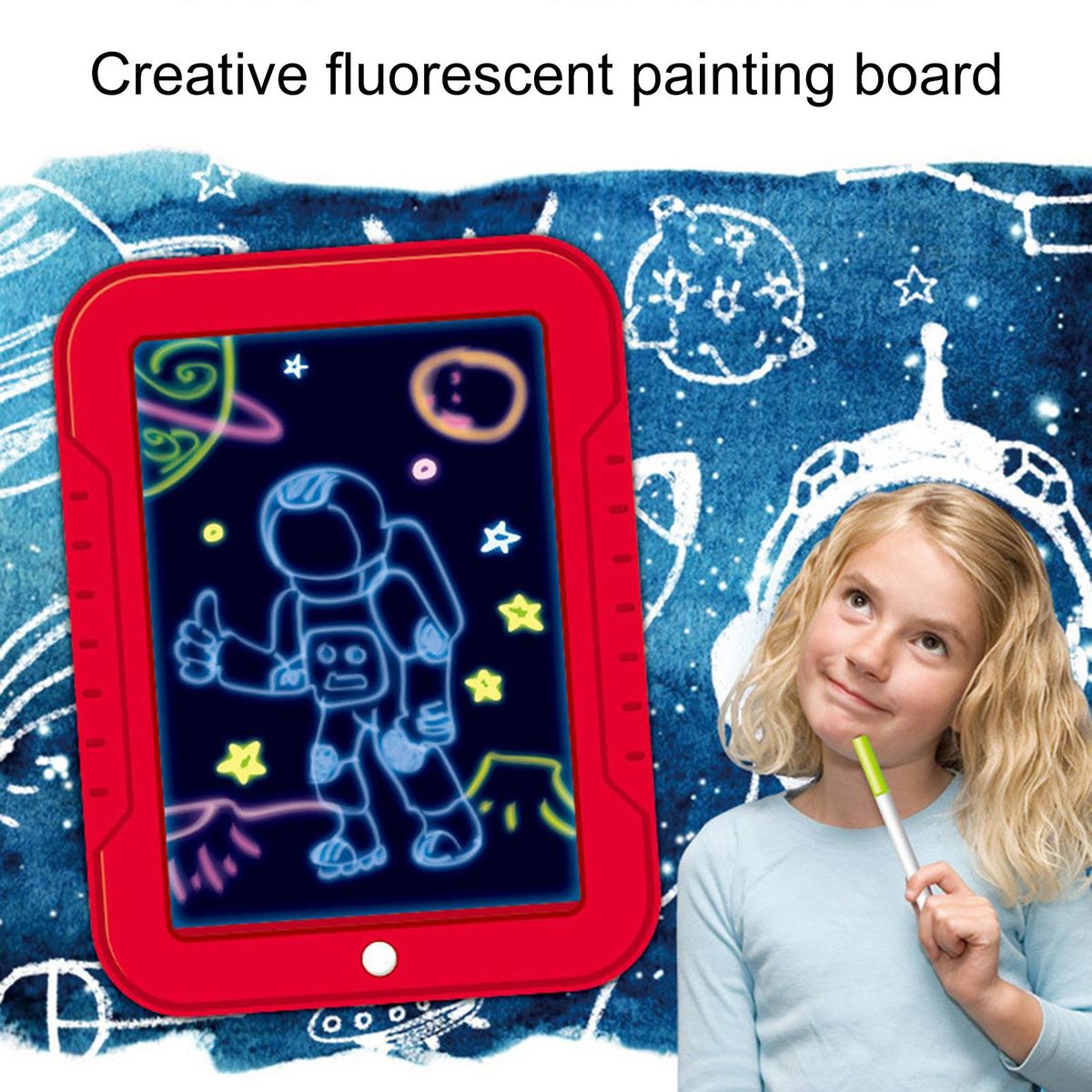 1 Set Board Kids Electronic Board Kit Red