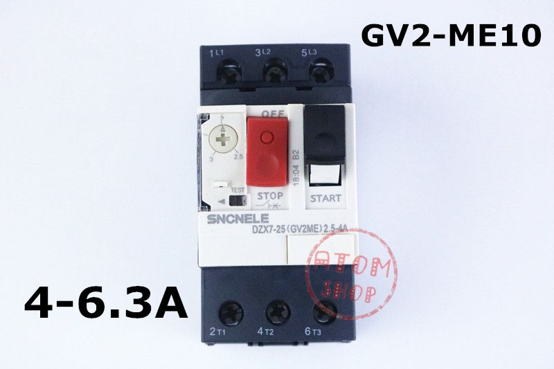Motor Protector GV2 Series GV2ME10 GV2-ME10