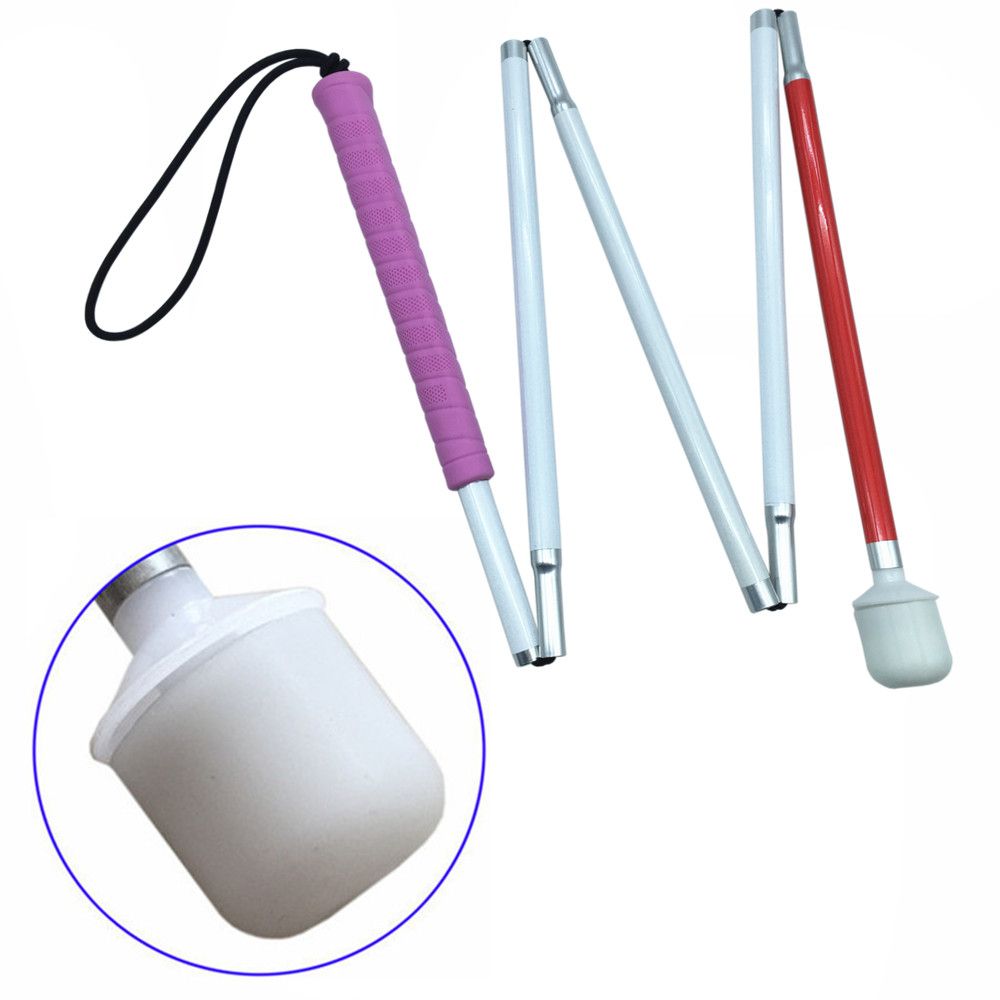 105cm-155cm Aluminum Mobility Folding Cane For The Blind 5