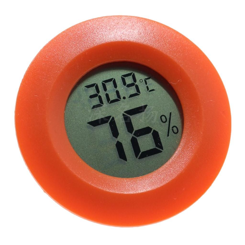 Digital Hydrometer Thermometer Humidity For Reptile Bearded