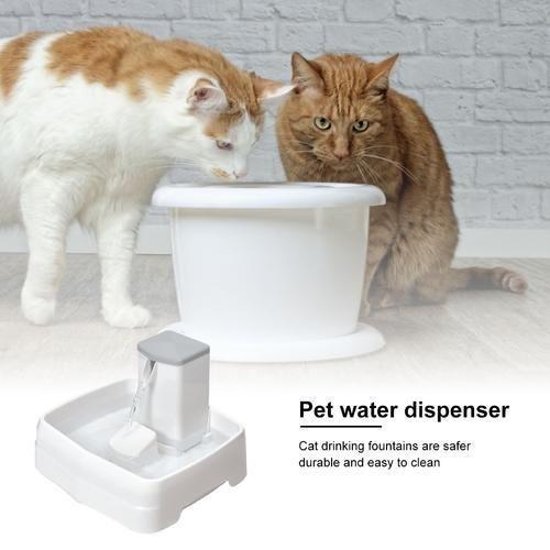 3.1L Smart Pet Drinking Fountain Large Capacity Waterfall Water Dispenser Automatic Cycle Cats Dogs Filtered Water Fountain