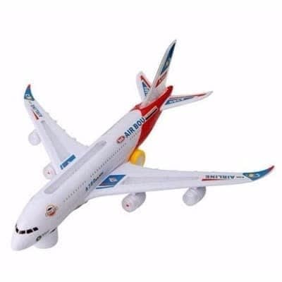 Air Bus Aeroplane With Light & Music