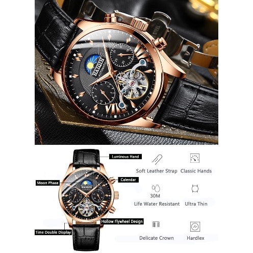 Haiqin - Tourbillon Mechanical & Automatic Wristwatch