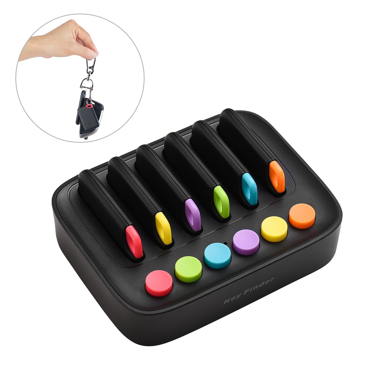 Wireless Key Finder Remote Finder Pet Tracker With 100ft
