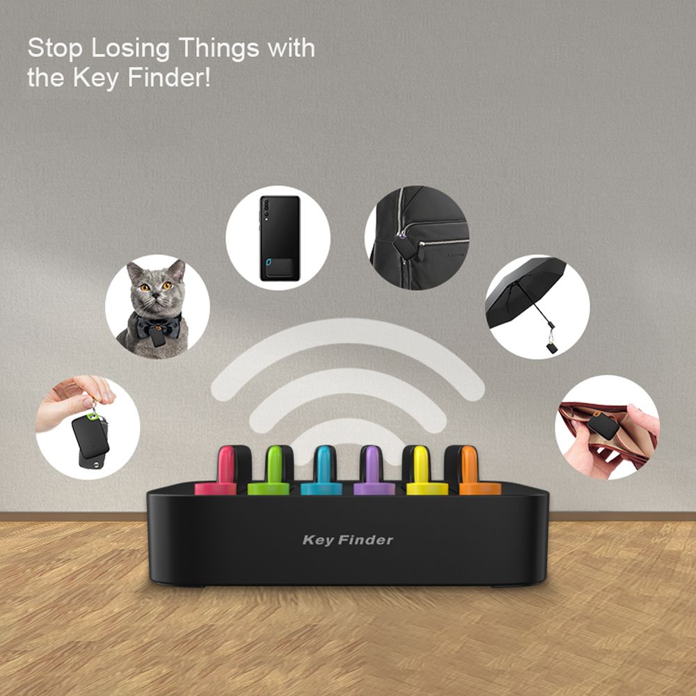 Wireless Key Finder Remote Finder Pet Tracker With 100ft