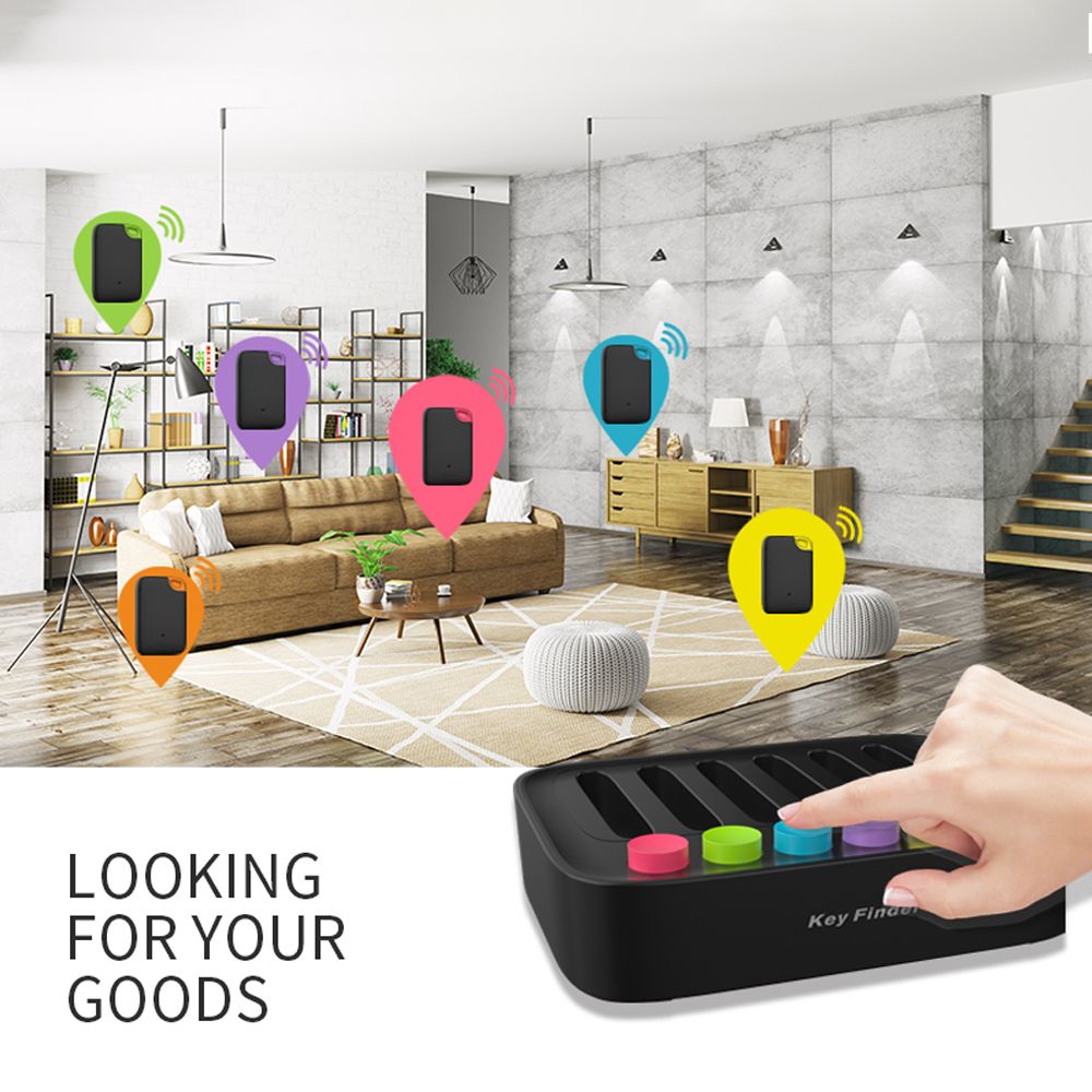 Wireless Key Finder Remote Finder Pet Tracker With 100ft