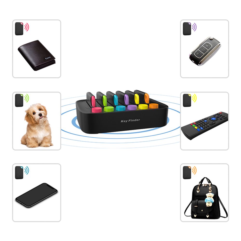 Wireless Key Finder Remote Finder Pet Tracker With 100ft