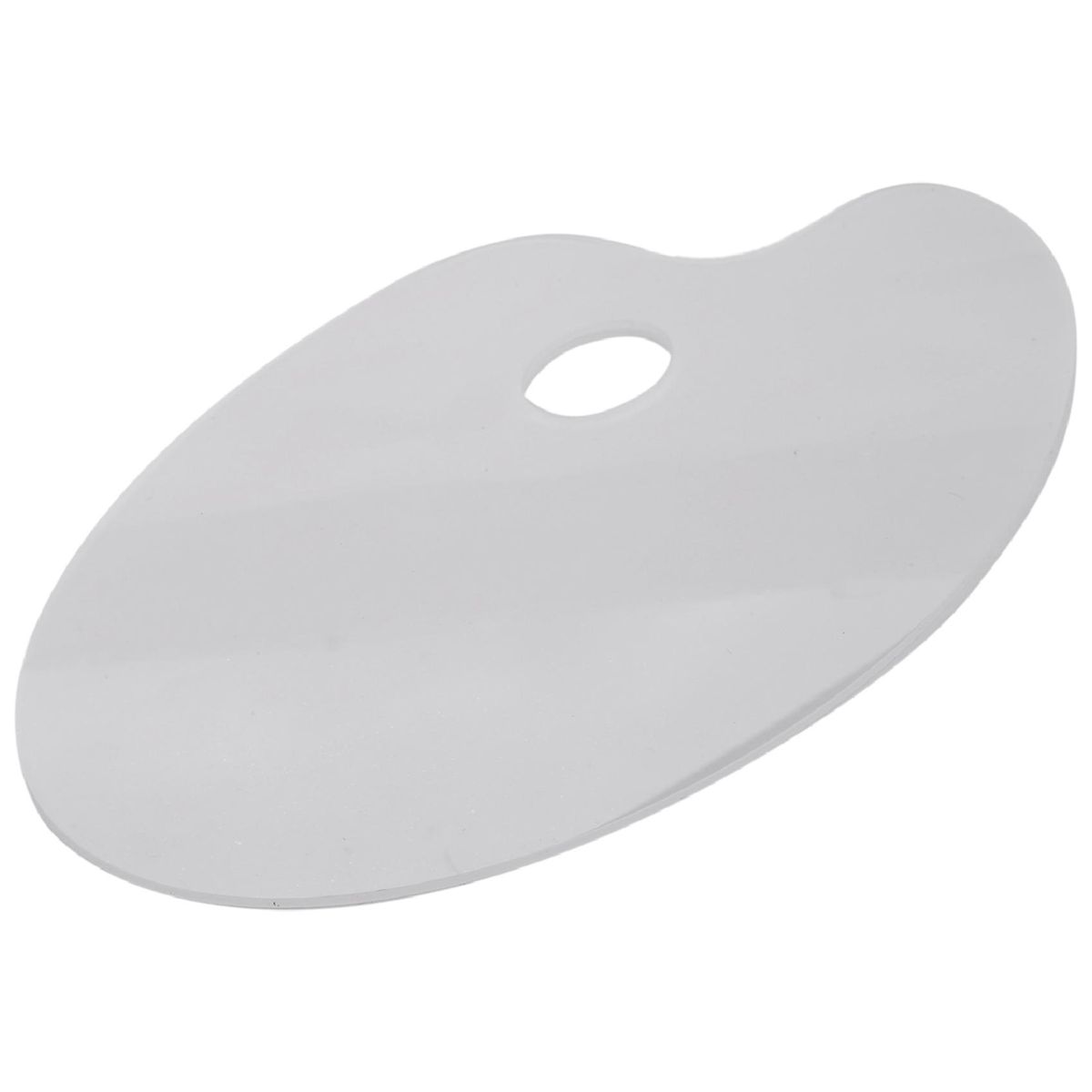2 Pack Clear Acrylic Paint Palette 10 x 6 Inches Art