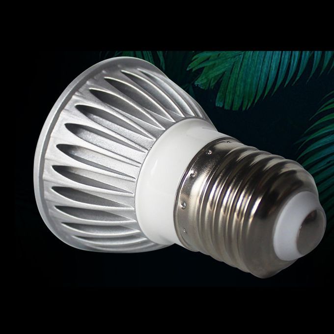 5W Reptile Heating Light Full Spectrum Lizard UVA Uvb Appetite Silver