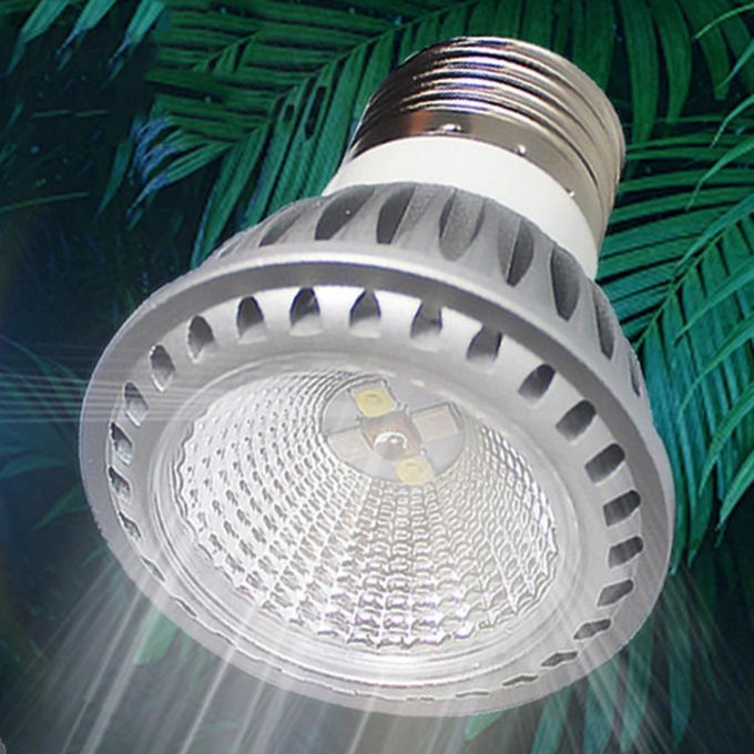 5W Reptile Heating Light Full Spectrum Lizard UVA Uvb Appetite Silver