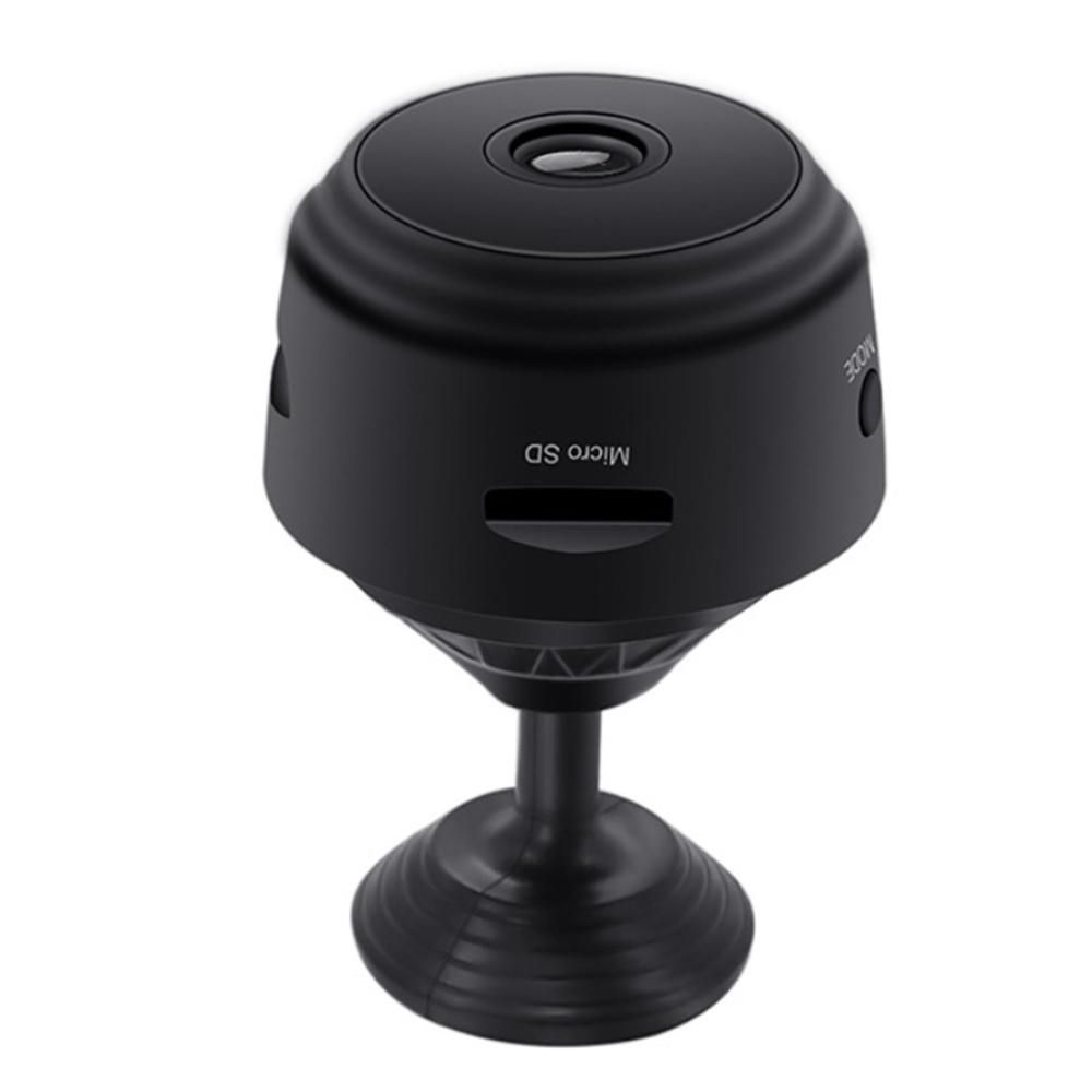 A9 1080P Wireless Camera Night Vision Motion Detection 150 Degrees Wide Angle Home Security Camera (Black)