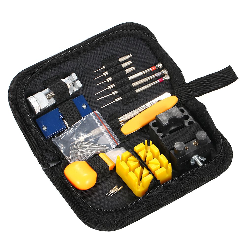 147PCS Watch Repair Kit Professional Spring Bar Tool Set