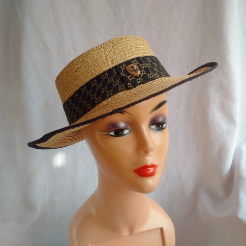 Unisex Niger-delta Fedora Hat - Brown And Black