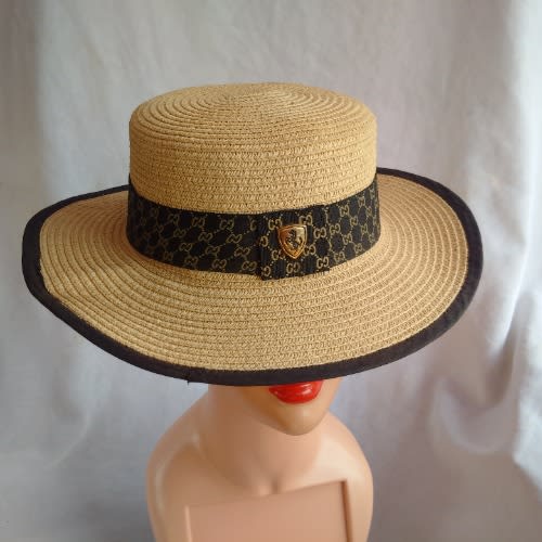 Unisex Niger-delta Fedora Hat - Brown And Black