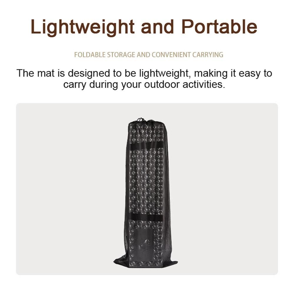 Outdoor Camping Mat Portable Tent Sleeping Pad Picnic Folding Foam Bed Mattress Waterproof Moistureproof Thickened Mat