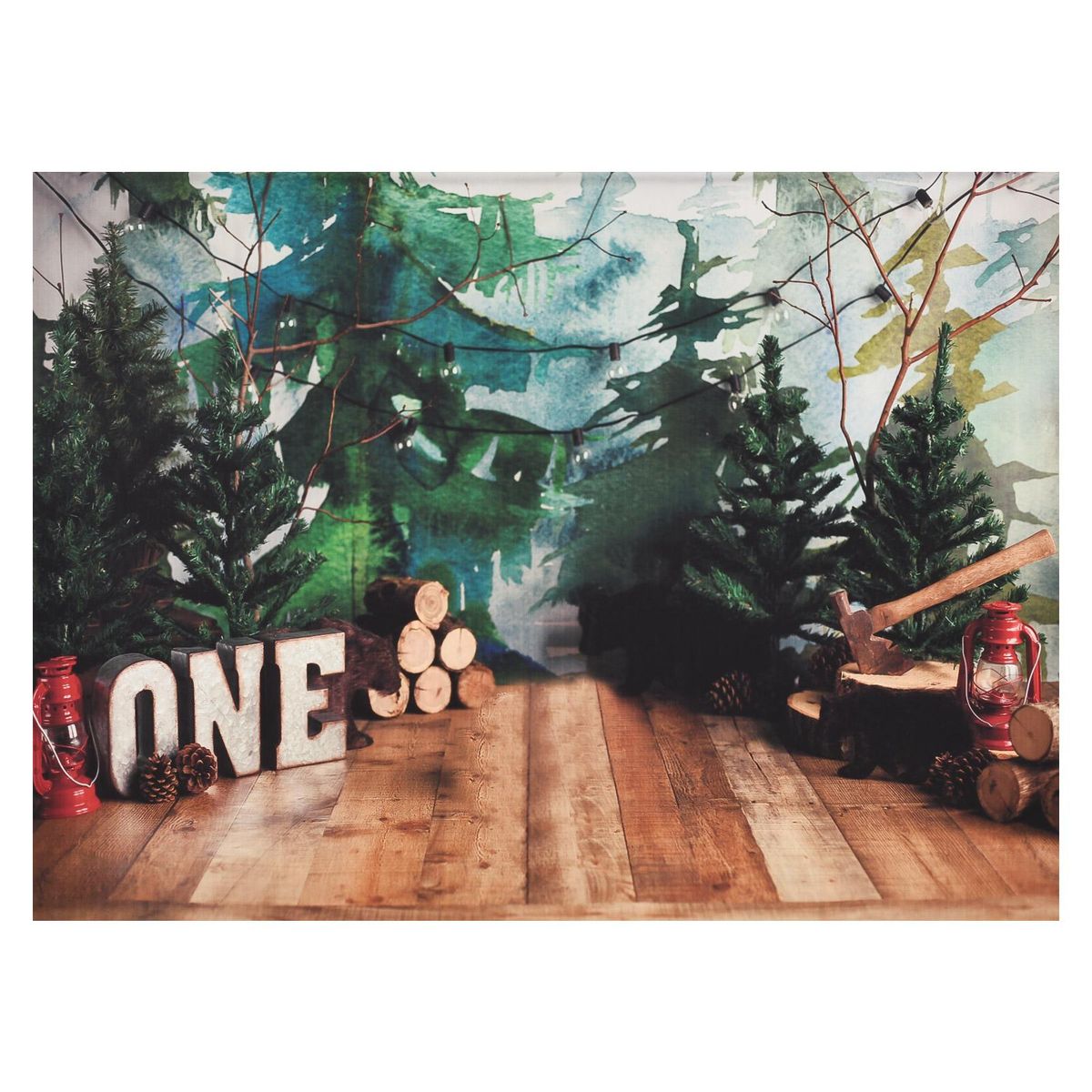 2.1 * 1.5m/ 7 * 5ft Photography Background Portrait Photography Backdrops with Wood Floor Photo Studio Props for Portrait Photos Party Decoration