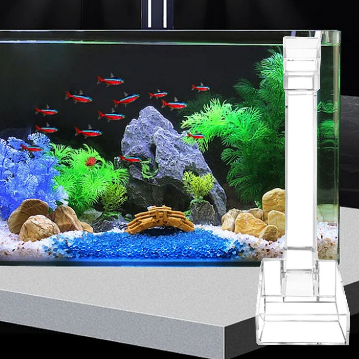 Fish Tank Feeder Aquarium Fish Tank Feeding Tube Pipe